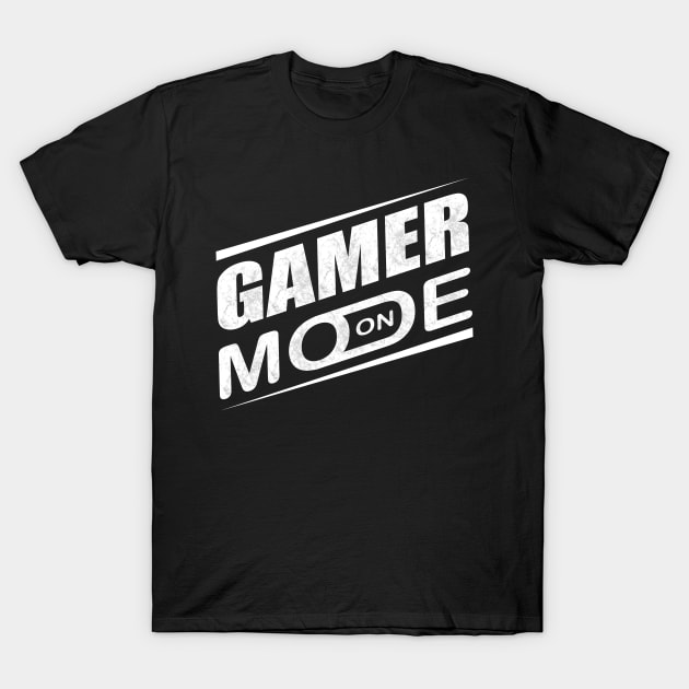 Gamer Mode On T-Shirt by TeeMaruf